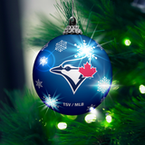 (PRE-ORDER) MLB Toronto Blue Jays Light-Up Ornament 2-Pack