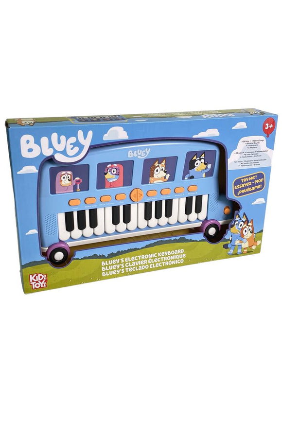 Kidz Toyz : Bluey™ Bus Electronic Keyboard
