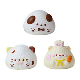 Fluffmellies : Pet Rice Balls, Ultra Slow-Rise, Sweet Bakery Scented Squishi Fidget