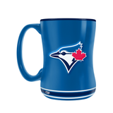 (PRE-ORDER) MLB Toronto Blue Jays Team Crest Sculpted Mug (14 oz)