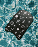 (PRE-ORDER) Cherrypick Summer : Little Swimmer Kickboard - Toddler & Kids Swim Flutter Board - Monochrome Smiley