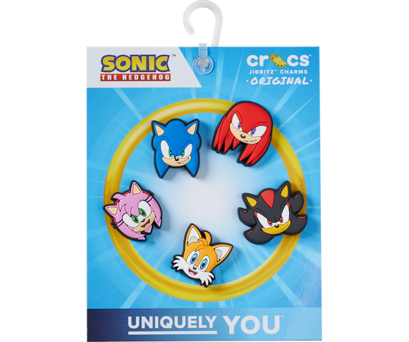 Crocs : Sonic the Hedgehog 5 Pack Jibbitz™ Charms