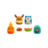 Squishmallows : Squish-a-longs Pokemon 4 Pack