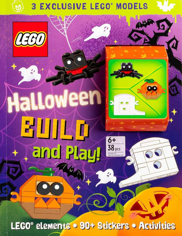 Lego Books: Halloween Build and Play! (Part of Activity Book with Minifigure)