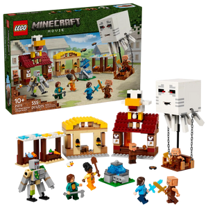 Lego : A Minecraft Movie - The Ghast Balloon Village Attack
