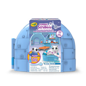 Crayola Scribble Scrubbie Pets Arctic Igloo Playset