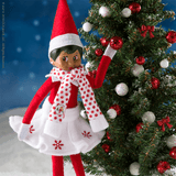 Elf On The Shelf : Snowflake Skirt and Scarf for the Scout Elf® - Claus Couture Collection®