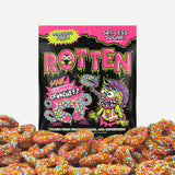 Rotten : Sour Gummy Cruncheez 1.8 oz [BB 08/2027]