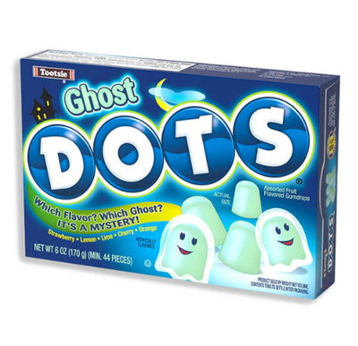 Tootsie - Ghost Dots - Theatre Box - 170g (Halloween) [BB JUNE 2027]
