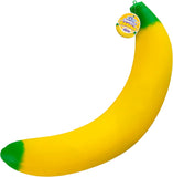 [LIMIT OF 2 PER HOUSEHOLD] Orb : Easy Sqweezy Jumbo Banana 18-Inch Squeeze Toy [Super Stretchy]