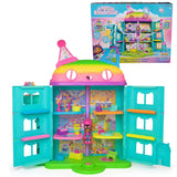 Gabby’s Dollhouse : 15-Piece Rainbow-Themed, Celebration Dollhouse, Toy Figures, Doll House Furniture & 10 Sounds