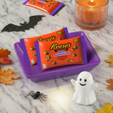 Reese's Peanut Butter Milk Chocolate Mini Pumpkins Halloween Candy King Size - 2.2oz (USA Import) [BB 05/2027]