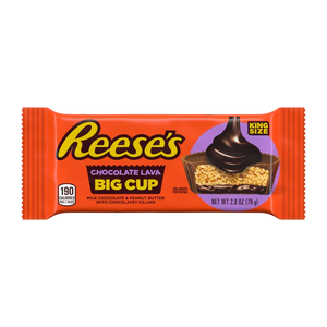Reese's Peanut Butter & Chocolate Lava Big Cup - King Size, 2.8 oz. [BB 10/2025]