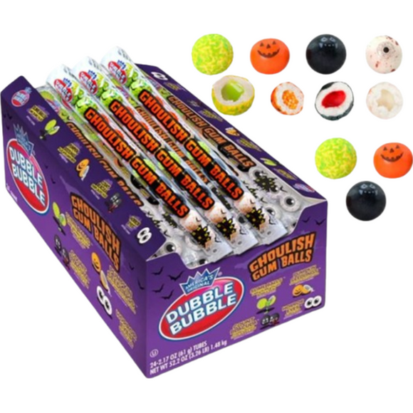 Dubble Bubble : Ghoulish Gumballs Halloween 61g