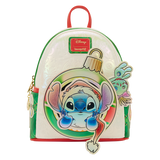 Loungefly Premium : Disney
Stitch & Scrump Iridescent Holiday Ornament Mini Backpack