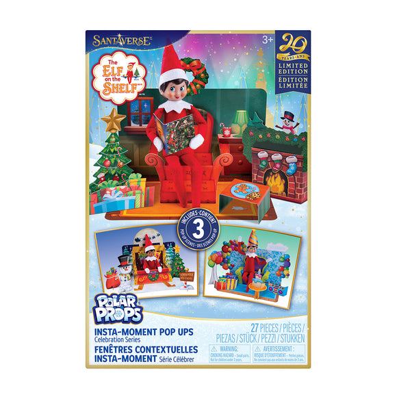 Elf on the Shelf : 20th Anniversary Limited Edition - Insta-Moment Pop-Ups, Celebration Series