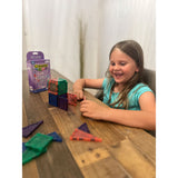 Crayola : Glitter Pip-Tiles Mini- Magnetic Building Tiles - 24 Pcs