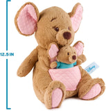 Gund : Premium Plush - Disney , Kanga & Removable Roo Oh So Snuggly - 12.5"