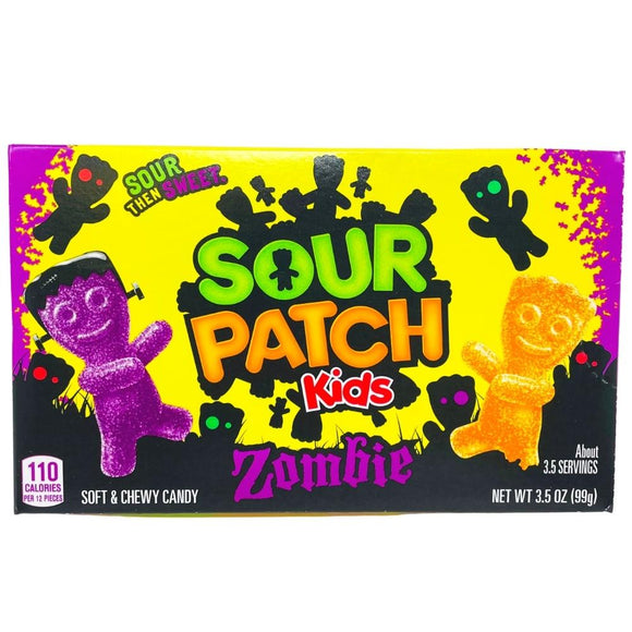 Halloween Sour Patch Kids Zombie Theater Box 3.5oz [BB MAY 2026]