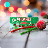 American Licorice : Red Vines Original Red and Green Christmas Twists, 4oz (USA Import) [BB 07/08/2027]