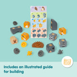 Melissa & Doug : Blockables™ Woodland Friends Play Set