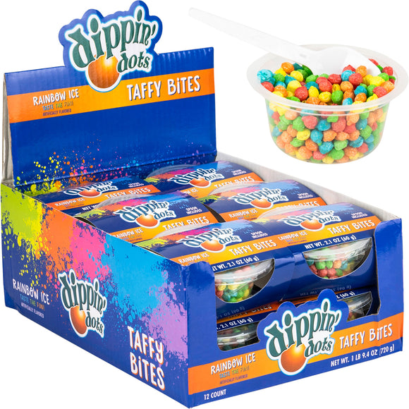 Dippin’ Dots Taffy Bites Cup - 2.1 oz.