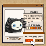 Aurora® : Halloween Series Spudsters™ - 10" Stacy Sugar Skull Axolotl™