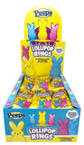 Flix : Easter PEEPS® Marshmallow Flavoured Bunny Lollipop Rings™ 0.42oz (Mexico Import)