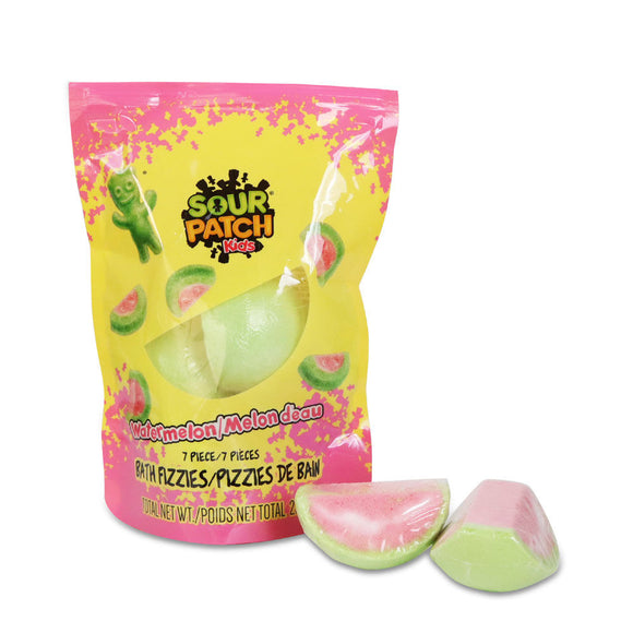 Taste Beauty : Watermelon Sour Patch Bath Bomb Fizz - 7 Pack