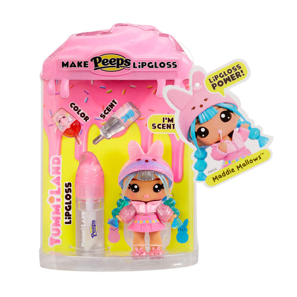 Yummiland x PEEPS® Lip Gloss Doll – Maddie Mallows