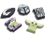 Crocs : Disney's Star Wars The Mandalorian 5 Pack Jibbitz™ Charms