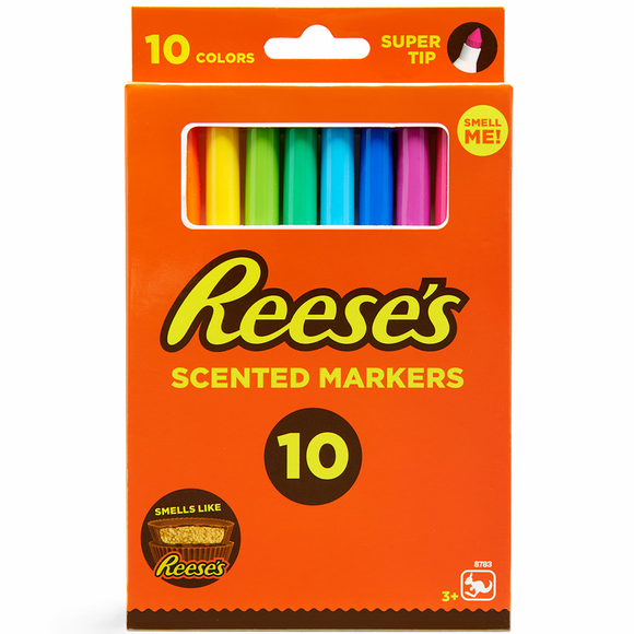 Reese's : Scented Super Tip Markers - 10 Pack