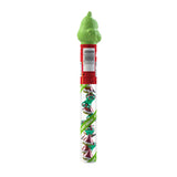 (USA) Hershey's Kisses : Grinch Milk Chocolate, Christmas Candy Plastic Cane, 2.08 oz