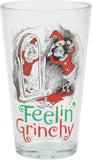 The Grinch : The Grinch Holiday Graphics - 4 Pack, 16 Oz Glass Set