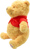 Disney - Winnie The Pooh - Medium Plush - Rose Fabric with Patch - Winnie The Pooh Collectors Edition 100th Anniversary