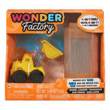 MGA : Wonder Factory Never Dry Sand Construction Trucks 4-In-1 Tool