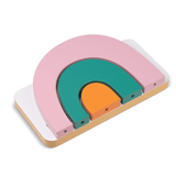 (PRE-ORDER) Tonies : Tabletop Shelf - Rainbow (Store Up To 25 Tonies)