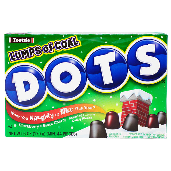 Tootsie : Dots Lumps of Coal - 6.0oz