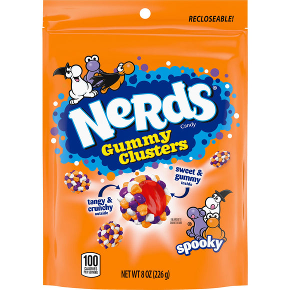 Ferrara : Nerds Spooky Gummy Clusters Halloween 8oz [BB MAR 2026]