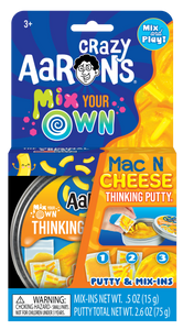 Crazy Aaron’s : Mac & Cheese - Mix It Full Size 4" Thinking Putty