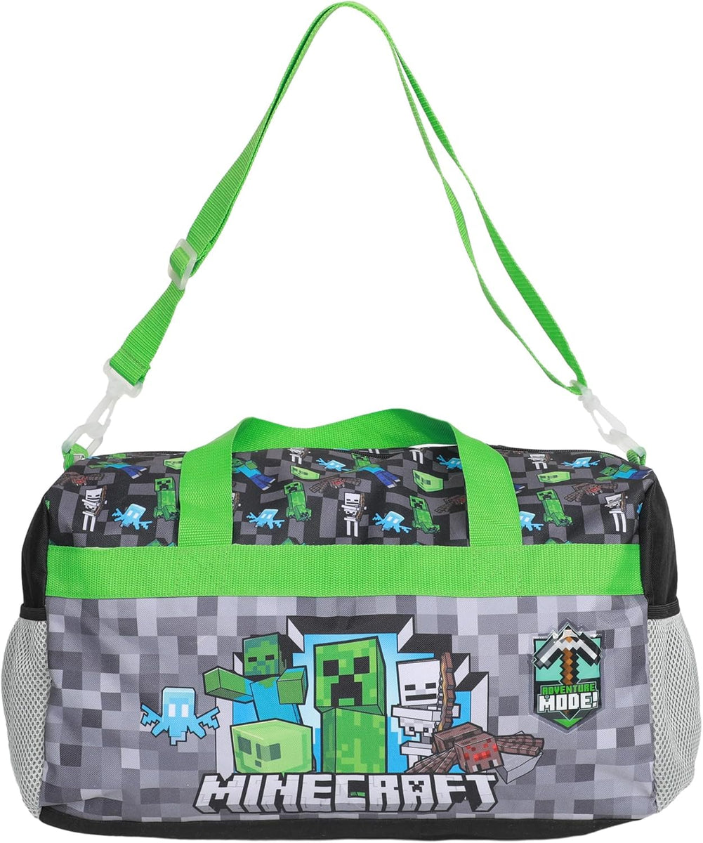 Minecraft - Kids Sleepover 4 Pc Duffle Bag Set – Colossal Toys Inc.