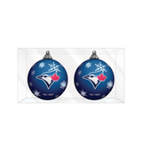 (PRE-ORDER) MLB Toronto Blue Jays Light-Up Ornament 2-Pack