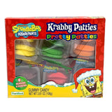 Frankford : SpongeBob SquarePants Jumbo Krabby Patties Pretty Patties Jumbo Christmas Gummy Set   3.81 oz (USA Import) [BB 12/31/2027]