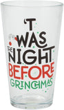 The Grinch : The Grinch Holiday Graphics - 4 Pack, 16 Oz Glass Set