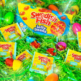 Swedish Fish : Easter Mini Assorted Eggs 18 Snack Packs 9.5oz (USA Import) [BB 08/04/2026]