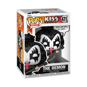 Funko Pop! Sayings Kiss : The Demon (Rock and Roll All Night)