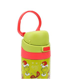 The Grinch & Cindy-Lou Who All-Over Print Green 24 Oz Stainless Steel Water Bottle