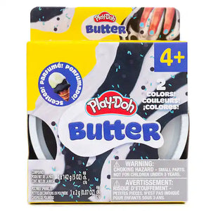 Play-Doh : Butter Compound - Cookies & Cream Scented - 2 Color Pack with Sprinkles