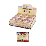 Fluffmellies : Donkey Rolls Series - Ultra Slow-Rise Sweet Bakery Scented Squishi Fidget (Assorted Styles)