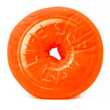 LIFESAVERS : Orange Round Pillow with Hole - 10"